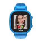Wiky Watch 5E eSimli Akıllı Çocuk Saati Görüntülü ve Sesli Arama, GPS, SOS, Konum Takibi, Güvenli Liste, 112 Acil, Gorilla Glass Dokunmati Renkli Ekran (Tüm Operatörler eSIM) (Kırmızı)