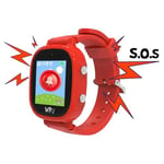 Wiky Watch 5E eSimli Akıllı Çocuk Saati Görüntülü ve Sesli Arama, GPS, SOS, Konum Takibi, Güvenli Liste, 112 Acil, Gorilla Glass Dokunmati Renkli Ekran (Tüm Operatörler eSIM) (Kırmızı)