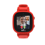 Wiky Watch 5E eSimli Akıllı Çocuk Saati Görüntülü ve Sesli Arama, GPS, SOS, Konum Takibi, Güvenli Liste, 112 Acil, Gorilla Glass Dokunmati Renkli Ekran (Tüm Operatörler eSIM) (Kırmızı)