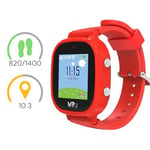 Wiky Watch 5E eSimli Akıllı Çocuk Saati Görüntülü ve Sesli Arama, GPS, SOS, Konum Takibi, Güvenli Liste, 112 Acil, Gorilla Glass Dokunmati Renkli Ekran (Tüm Operatörler eSIM) (Kırmızı)