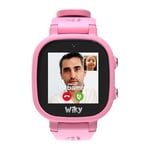 Wiky Watch 5E eSimli Akıllı Çocuk Saati Görüntülü ve Sesli Arama, GPS, SOS, Konum Takibi, Güvenli Liste, 112 Acil, Gorilla Glass Dokunmati Renkli Ekran (Tüm Operatörler eSIM) (Kırmızı)