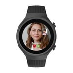 Wiky Watch 5S Çocuk Akıllı Saat - Görüntülü Arama, GPS, SOS, Sağlık Takibi, Nabız Ölçer, Spo2Ölçer, Güvenli Alan, Adımsayar, Gorilla Glass Dokunmatik Ekran, Güvenli Liste, IP67 Suya Dayanıklı (Siyah)
