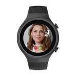 Wiky Watch 5S Çocuk Akıllı Saat - Görüntülü Arama, GPS, SOS, Sağlık Takibi, Nabız Ölçer, Spo2Ölçer, Güvenli Alan, Adımsayar, Gorilla Glass Dokunmatik Ekran, Güvenli Liste, IP67 Suya Dayanıklı (Siyah)