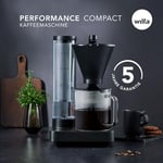Wilfa PERFORMANCE COMPACT Filtre Kahve Makinesi - 1600W - 1L Su Tankı - Çift duvarlı filtre tutucu - Ayarlanabilir akış hızı - Sıcak tutma fonksiyonu - Damlama durdurma ve otomatik kapanma