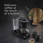 Wilfa Performance kahve makinesi – optimum kahve tadı için 1,25 litre kapasiteli gelişmiş kahve makinesi, siyah