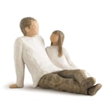 Willow Tree Baba & Kız - Baba Kız Biblo
