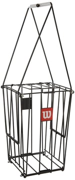 Wilson 75 tenis Kugelkorb, siyah, Einheitsgrã boyutları