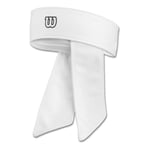 Wilson Dri Fit Head Tie Bandana Tenisçi Kafa Bandı Beyaz
