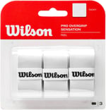 Wilson üniseks Pro Overgrip Sensation 3'lü paket kavrama bantları - Seçenekler: 3 adet., 12 adet