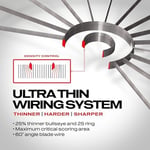 WINMAU Darts Blade 6 Professional Bristle Dartboard with Official tournament specifications | Endorsed by the PDC