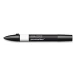 Winsor & Newton 0203380​ ProMarker profesyonel mizanpaj kalemi - 2 uç, ince ve geniş, çizimler, tasarım ve mizanpaj için - Soğuk gri 0