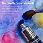 Winsor & Newton 0301088 Cotman metalik sulu boya, stüdyo suluboya, canlı yüksek kaliteli renkler, çok iyi işleme özellikleri, 1/2 kap - sarı altın