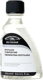 Winsor & Newton 3053748 saflaştırılmış keten yağı, yağlı boyaların parlaklığını ve şeffaflığını artırır, 1 litre bidon - Seçenekler: Balsam Terbentin yağı – Çözücü madde....