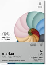 Winsor & Newton 6002008 markör kağıdı, beyaz, DIN A4.