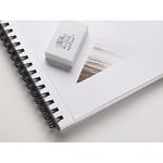 Winsor & Newton 6673001 spiral ciltli eskiz defteri - 50 yaprak eskiz kağıdı, 170 g/m², mikro delikli yapraklı, DIN A6 - Seçenekler: A2, A4, A5, DIN A5, 14.0 x 21.6 cm, 14.8 x 21 cm...