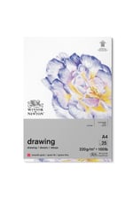 Winsor & Newton 6689741 çizim kağıdı blokta – 25 yaprak A4, 220 g/m², ince granülasyon, doğal beyaz, asit içermez, arşivlenebilir kalite,  - Seçenekler: DIN A2, A3 - 25 Blatt Zeichenpapier im Block...