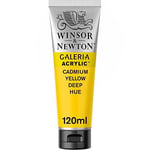 Winsor & Newton Galeria Akrilik Boya, 120ml, Cadmium Yellow Deep Hue 115
