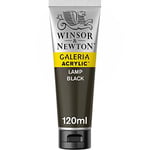 Winsor & Newton Galeria Akrilik Boya, 120ml, Siyah - Seçenekler: 120ml, 500ml