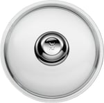 WMF 20 cm Cam Tava Kapağı, Metal Kulplu, Isıya Dayanıklı Cam, 20 cm Tavalar İçin, Bulaşık Makinesinde Yıkanabilir