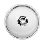 WMF 24 cm Cam Tava Kapağı, Isıya Dayanıklı Cam, Metal Kulplu, 24 cm Tavalar İçin, Bulaşık Makinesinde Yıkanabilir