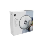 WMF 28 cm Cam Tava Kapağı, Metal Kulplu, Isıya Dayanıklı Cam, 28 cm Tavalar İçin, Bulaşık Makinesinde Yıkanabilir