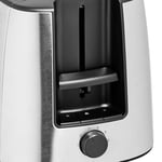 WMF Bueno Pro Çelik İki Bölmeli Uzun Hazneli 6 Isı Ayarlı Gümüş Ekmek Kızartma Makinesi 1550 W
