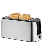 WMF Bueno Pro Çelik İki Bölmeli Uzun Hazneli 6 Isı Ayarlı Gümüş Ekmek Kızartma Makinesi 1550 W
