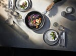 WMF Click&Serve 3 Parça Tava Seti, 24 cm ve 28 cm, Çıkarılabilir Saplı, İndüksiyon Uyumlu, Yapışmaz Kaplamalı Cromargan® Yüksek - Seçenekler: Pfannenset 3-teilig, Topfset 7-teilig, Bratpfanne 20 cm...
