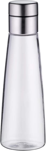 WMF De Luxe Yağ ve Sirke Şişesi, 500 ml, Yağ ve Sirke Dökme Şişesi, Cam Gövde, Cromargan® Yüksek Kaliteli Parlak Paslanmaz Çelik, Bulaşık Makinesinde Yıkanabilir