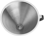WMF Gourmet Paslanmaz Çelik Huni, 12 cm, Cromargan® Yüksek Kaliteli Mat Paslanmaz Çelik, Bulaşık Makinesinde Yıkanabilir