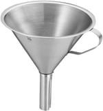 WMF Gourmet Paslanmaz Çelik Huni, 12 cm, Cromargan® Yüksek Kaliteli Mat Paslanmaz Çelik, Bulaşık Makinesinde Yıkanabilir