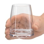 WMF Kineo 4 Parça Su Bardağı Seti, 325 ml, Kristal Cam, İnce Ağız Kenarlı, Ergonomik Tasarım, Bulaşık Makinesinde Yıkanabilir - Seçenekler: Modern, Pratik, 325 ml (3.15 in x 3.94 in), 280 ml