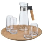 WMF Kineo 4 Parça Su Bardağı Seti, 325 ml, Kristal Cam, İnce Ağız Kenarlı, Ergonomik Tasarım, Bulaşık Makinesinde Yıkanabilir - Seçenekler: Modern, Pratik, 325 ml (3.15 in x 3.94 in), 280 ml