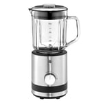 WMF Küchenminis Kompakt Blender, 400 W, Mini Sürahi Blender, 800 ml Cam Hazne, Mat Paslanmaz Çelik