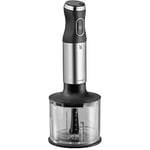 WMF Kult X El Blenderı Seti, 5 Parça, 600 W, Paslanmaz Çelik El Blenderı, Çırpıcı, Ezici Aparat, Doğrayıcı, 700 ml Karıştırma Kabı, Bulaşık Makinesinde Yıkanabilir