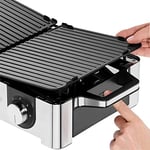 WMF Lono Master Grill Çelik 2 Bölmeli Elektrikli Izgara 2400 W