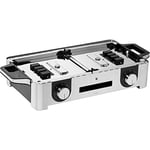 WMF Lono Master Grill Çelik 2 Bölmeli Elektrikli Izgara 2400 W