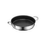 WMF Mini 18 cm Sığ Tencere, Yapışmaz Kaplamalı, Cromargan® Yüksek Kaliteli Parlak Paslanmaz Çelik, İndüksiyon Uyumlu, Üst Üste Saklanabilir, Küçük Porsiyonlar İçin