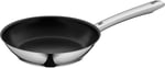 WMF Nordic Profi 20 cm Tava, İndüksiyon Uyumlu, Yapışmaz Kaplamalı, Cromargan® Yüksek Kaliteli Paslanmaz Çelik, Fırına Uygun, Tüm Ocak Tipleriyle Uyumlu, Bulaşık Makinesinde Y - Bedenler: 20 cm, 24 cm