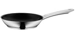 WMF Nordic Profi 20 cm Tava, İndüksiyon Uyumlu, Yapışmaz Kaplamalı, Cromargan® Yüksek Kaliteli Paslanmaz Çelik, Fırına Uygun, Tüm Ocak Tipleriyle Uyumlu, Bulaşık Makinesinde Y - Bedenler: 20 cm, 24 cm