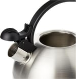WMF Orbit düdüklü su ısıtıcısı, 1,5 l, flütlü düdüklü su ısıtıcısı, çaydanlık, su ısıtıcısı, Cromargan paslanmaz çelik, indüksiyon, düdüklü su ısıtıcısı