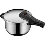 WMF Perfect One Pot 2 Parça Düdüklü Tencere Seti, 4,5 L ve 3 L, İndüksiyon Uyumlu, Cromargan® Yüksek Kaliteli Paslanmaz Çelik, 2 Pişirme Kademesi, Büyük Pişirme Göstergesi, Çıkarılabilir Kapak Sapı