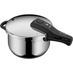 WMF Perfect One Pot 4,5 L Düdüklü Tencere, İndüksiyon Uyumlu, Cromargan® Yüksek Kaliteli Paslanmaz Çelik, 2 Pişirme Kademesi, Büyük Pişirme Göstergesi, - Seçenekler: 4.5 Liters, 9.5 Liters, 6.5 Liters