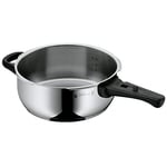WMF Perfect yedek parça, saplı sap, düdüklü tencere için, 3 l - 8,5 l, 22 cm, plastik, siyah
