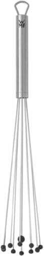 WMF Profi Plus Çırpıcı Halka Aparatı, 32 cm, Silikon Bilyalı Çırpıcı, Cromargan® Yüksek Kaliteli Yarı Mat Paslanmaz Çelik, Isıya Dayanıklı Silikon