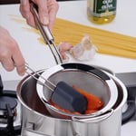 WMF Profi Plus İnce Tel Süzgeç, 20 cm, Cromargan® Yüksek Kaliteli Yarı Mat Paslanmaz Çelik, Bulaşık Makinesinde Yıkanabilir