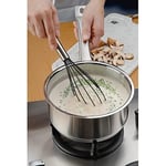 WMF Profi Plus Silikon Telli Çırpıcı, 25 cm, Cromargan® Yüksek Kaliteli Mat Paslanmaz Çelik, 200°C'ye Kadar Isıya Dayanıklı, Bulaşık Makinesinde Yıkanabilir