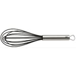 WMF Profi Plus Silikon Telli Çırpıcı, 25 cm, Cromargan® Yüksek Kaliteli Mat Paslanmaz Çelik, 200°C'ye Kadar Isıya Dayanıklı, Bulaşık Makinesinde Yıkanabilir