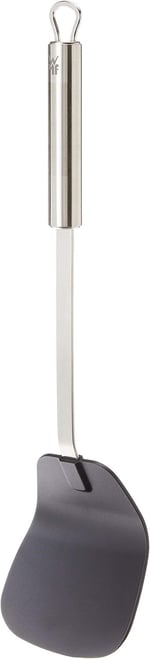 WMF Profi Plus Wok Spatulası, 36,2 cm, Isıya Dayanıklı Plastik Uçlu, Cromargan® Yüksek Kaliteli Yarı Mat Paslanmaz Çelik, Bulaşık Makinesinde Yıkanabilir