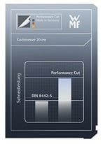WMF Spitzenklasse Plus Şef Bıçağı, 30 cm, 15 cm Bıçak Ağzı, Almanya Üretimi, Dövme Özel Bıçak Çeliği, Performance Cut Teknolojisi - Bedenler: 12 cm, 15 cm